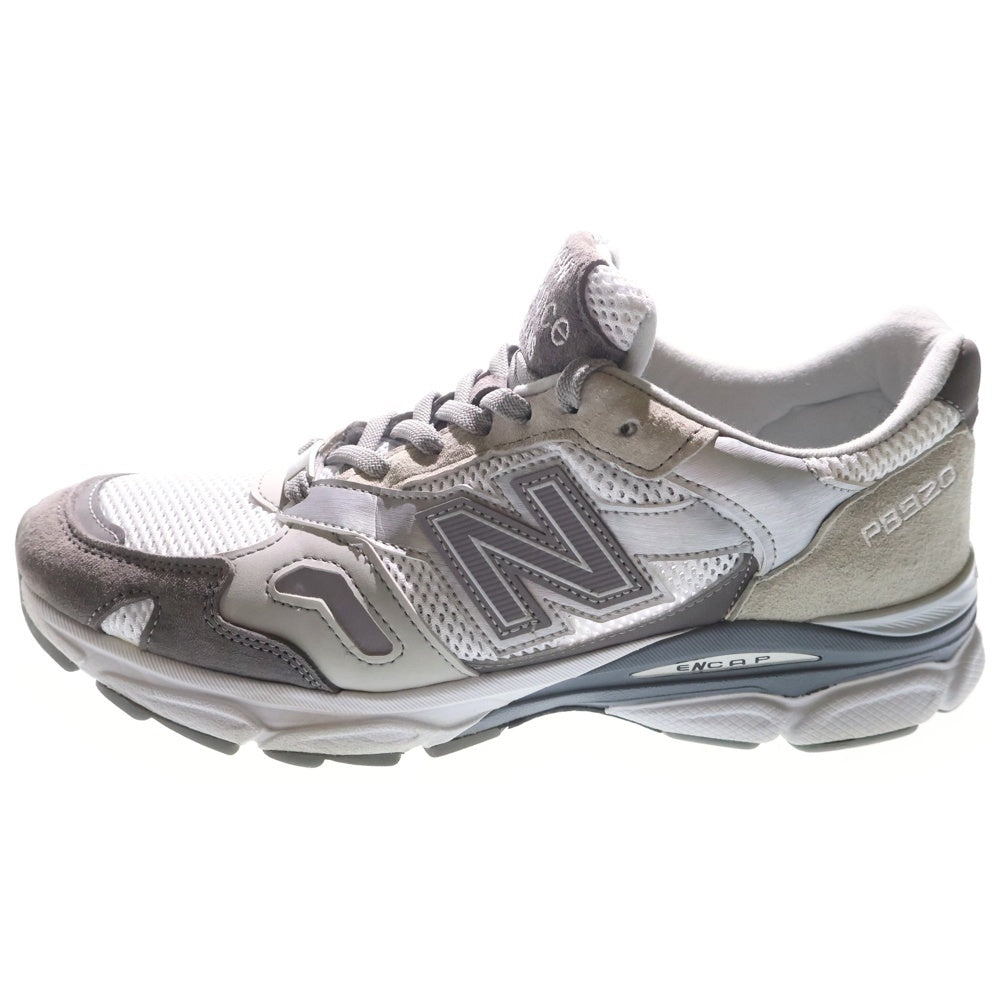 New Balance(ニューバランス) ×PAPERBOY × BEAMS 920 ×ペーパーボーイ ×ビームス ローカットスニーカー グレー/ホワイト US9/27cm M920PPB