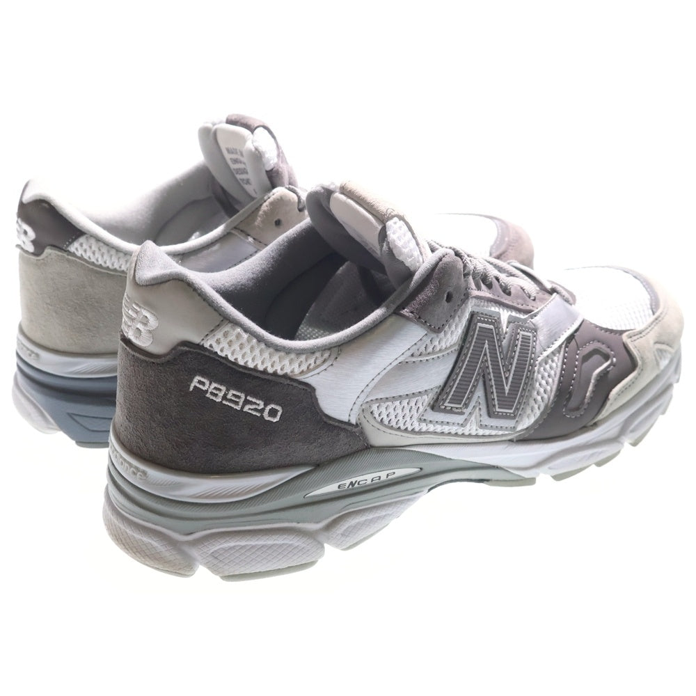New Balance(ニューバランス) ×PAPERBOY × BEAMS 920 ×ペーパーボーイ ×ビームス ローカットスニーカー グレー/ホワイト US9/27cm M920PPB
