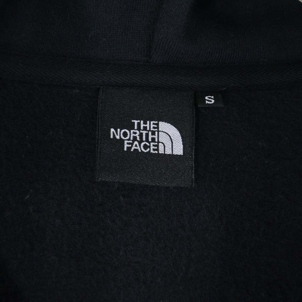 THE NORTH FACE(ザノースフェイス) Rearview FullZip Hoodie フードロゴ刺繍 フルジップフーディー スウェットパーカー ブラック NT11930