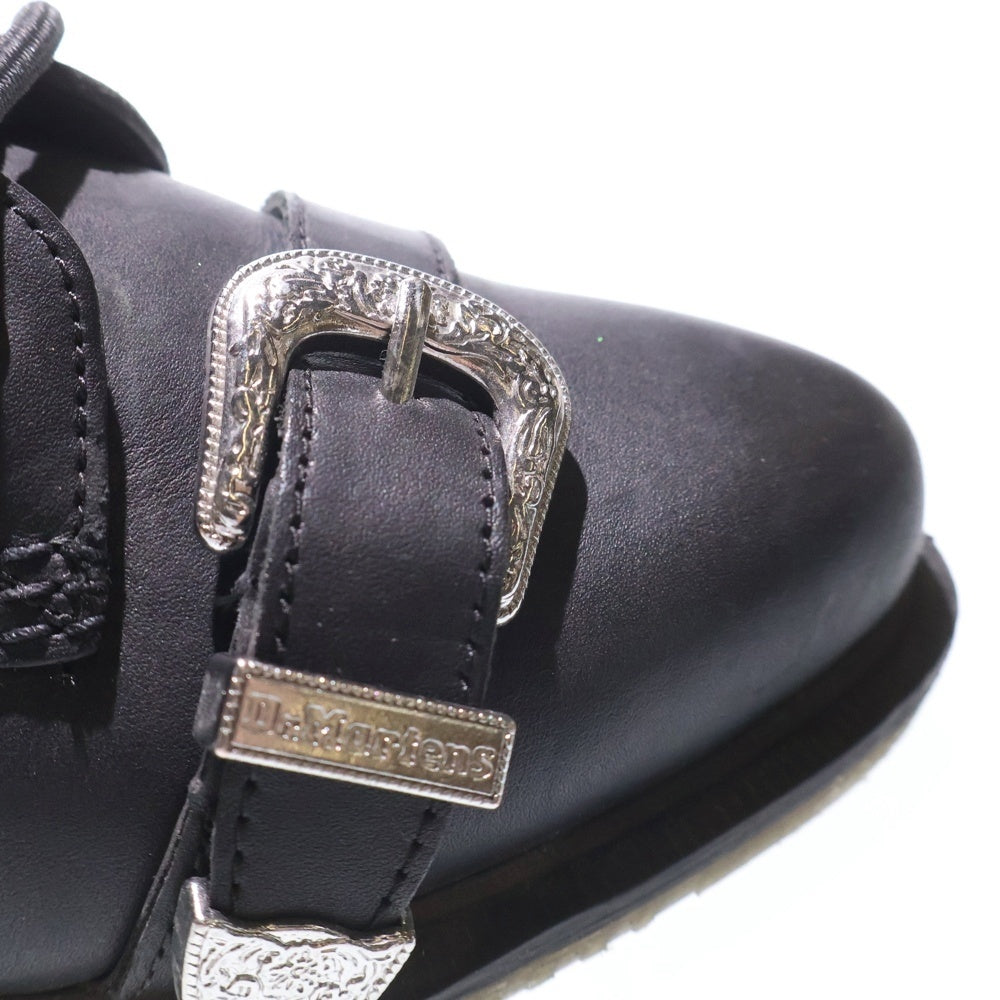 Dr.Martens(ドクターマーチン) ULIMA ウリマ 装飾ベルトデザイン レースアップ ブーツ レディース ブラック