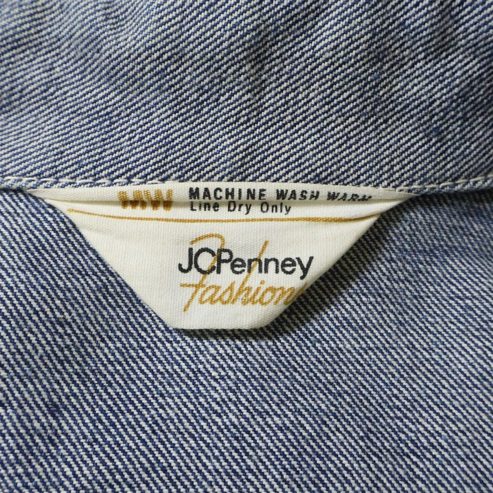 VINTAGE(ヴィンテージ) 60s JC PENNY カバーオール デニムジャケット レディース インディゴ