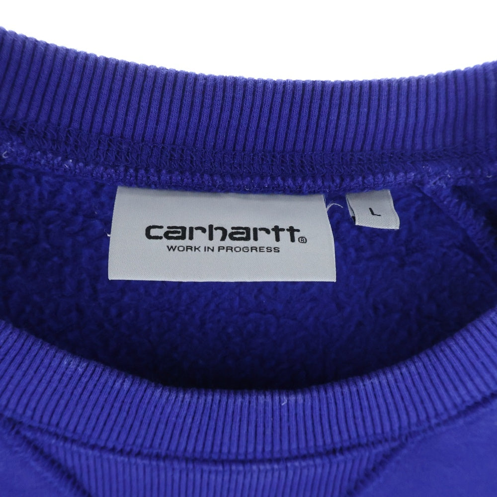Carhartt WIP(カーハート ダブリューアイピー) CHASE SWEATSHIRT クルーネック スウェットシャツ トレーナー ブルー