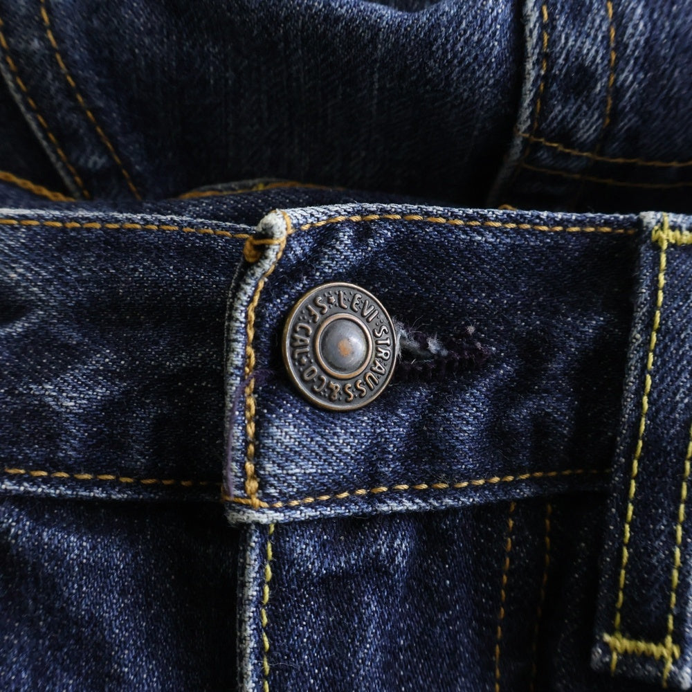 Levi's(リーバイス) 517 ボタン裏4170 スモールe USA製 ジップフライ ブーツカット デニムパンツ インディゴ US517-0003