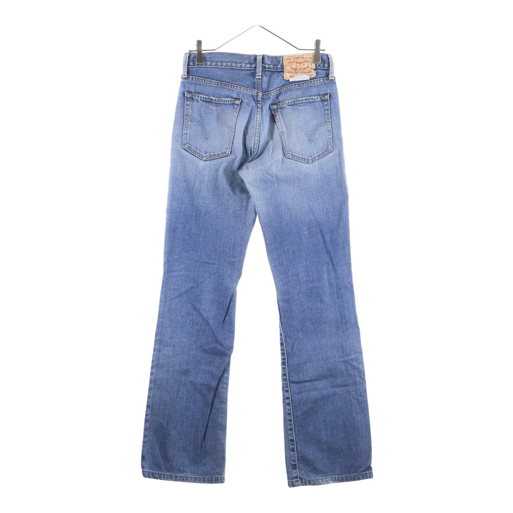 Levi's(リーバイス) 00S 517 ボタン裏V14 スモールe ジップフライ ブーツカット デニムパンツ インディゴ 517-03