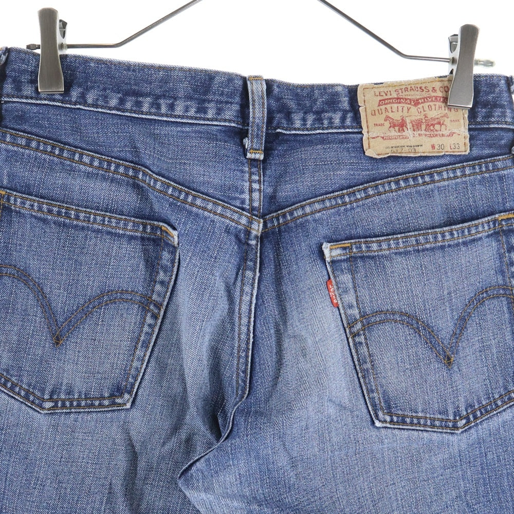 Levi's(リーバイス) 00S 517 ボタン裏V14 スモールe ジップフライ ブーツカット デニムパンツ インディゴ 517-03