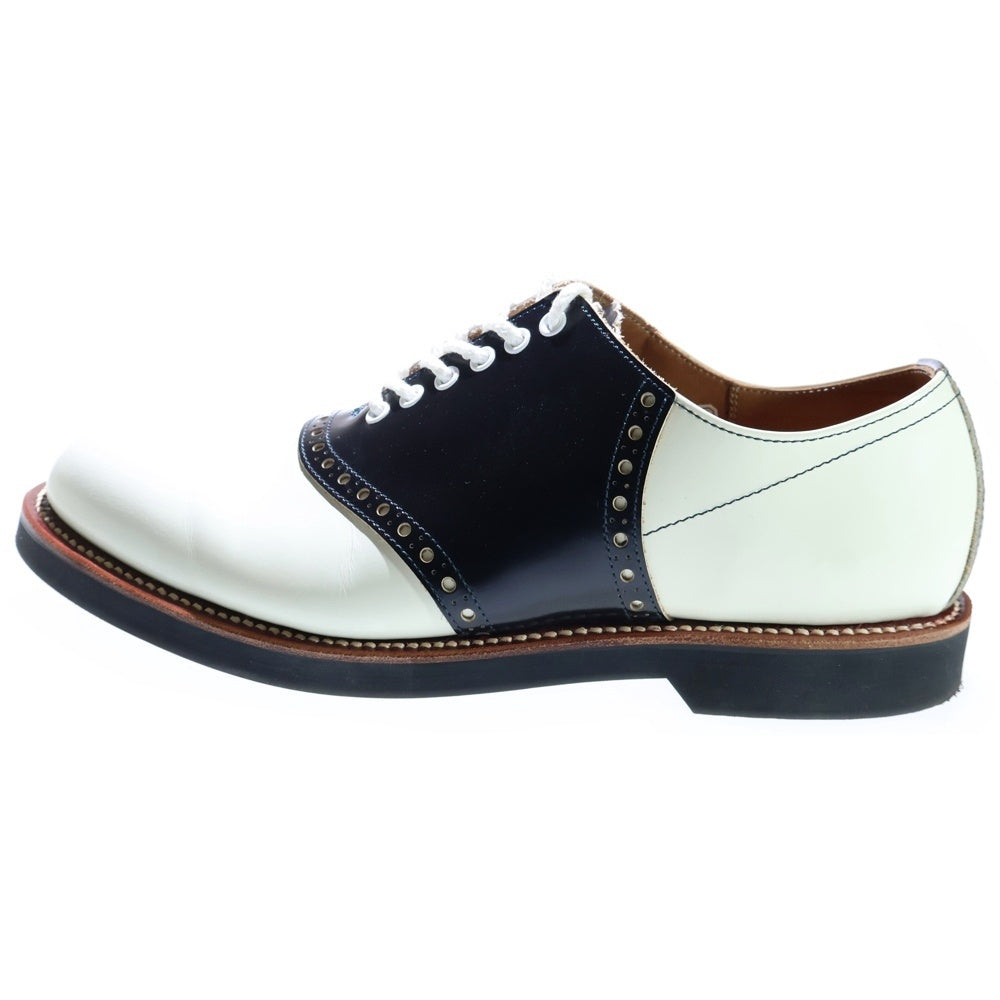 REGAL(リーガル) ×GLAD HAND グラッド ハンド ウイングチップ レザードレスシューズ ブラック/ホワイト 606S