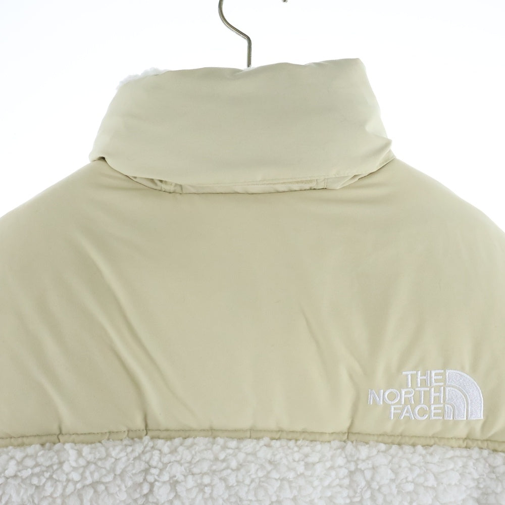 THE NORTH FACE(ザノースフェイス) SHERPA NUPTSE JACKET シェルパ ボア切替 ヌプシダウンジャケット ベージュ/ホワイト NF0A5A84