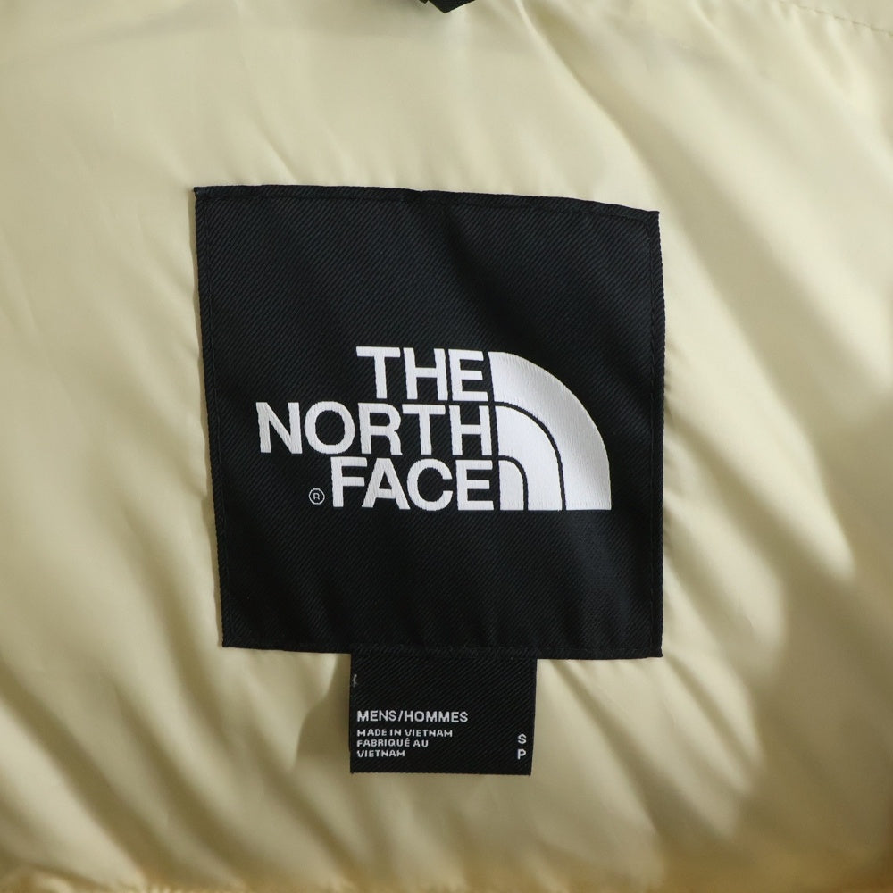 THE NORTH FACE(ザノースフェイス) SHERPA NUPTSE JACKET シェルパ ボア切替 ヌプシダウンジャケット ベージュ/ホワイト NF0A5A84