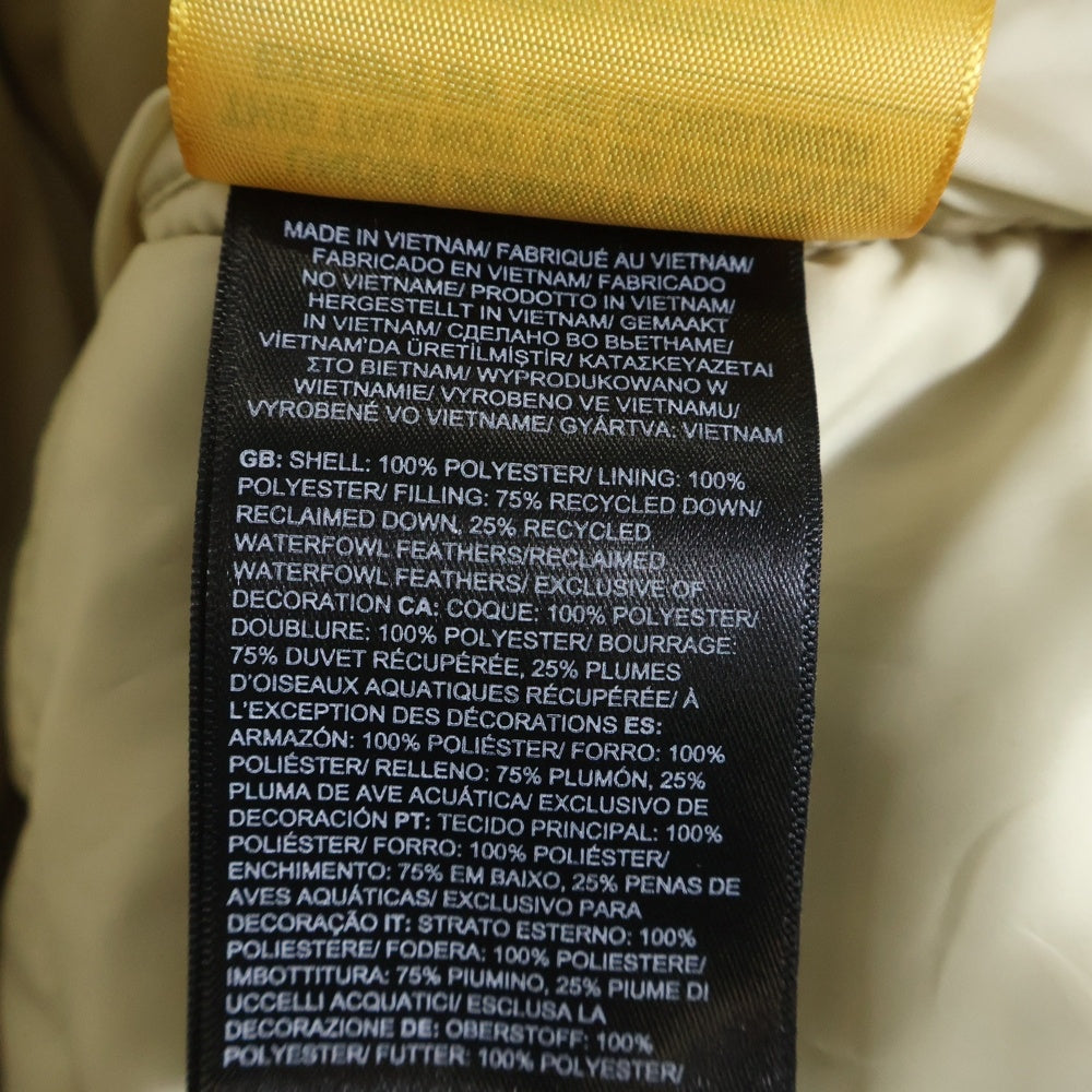 THE NORTH FACE(ザノースフェイス) SHERPA NUPTSE JACKET シェルパ ボア切替 ヌプシダウンジャケット ベージュ/ホワイト NF0A5A84