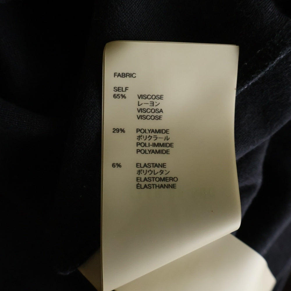 FEAR OF GOD(フィアオブゴッド) リヨセル混 Vネック カットソー オーバーサイズ 半袖Tシャツ ブラック