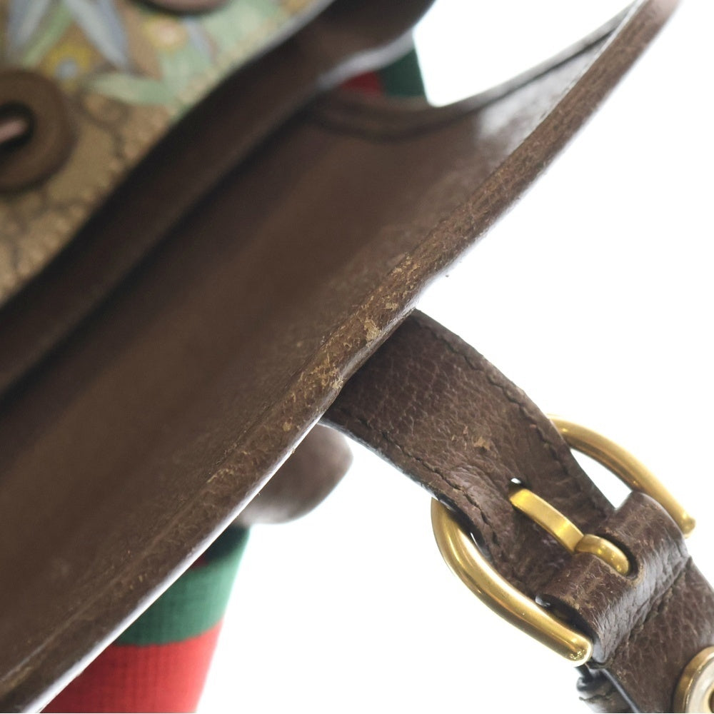 GUCCI(グッチ) TIGER GG BACKPACK タイガー GGスプリーム PVCバックパック リュックサック ベージュ 674147 UTBDC 9885 レディース