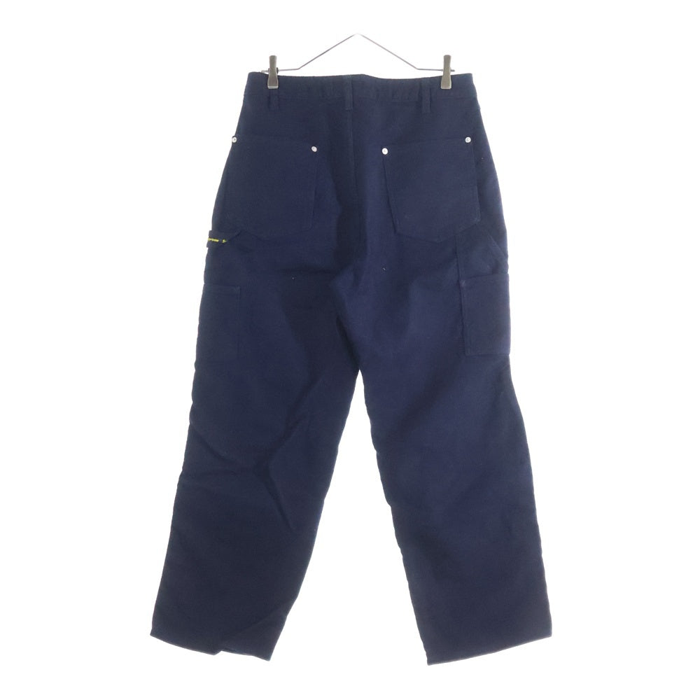 SUPREME(シュプリーム) 22AW Moleskin Double Knee Painter Pants モールスキン ダブルニー ペインター ネイビー ブラック