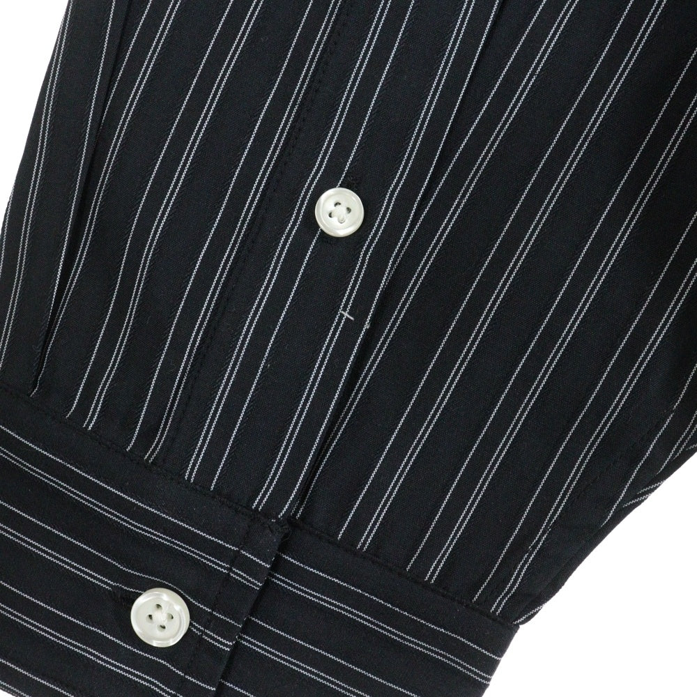 SUPREME(シュプリーム) 25AW Pinstripe Shirt ピンストライプ柄 長袖シャツ ネイビー