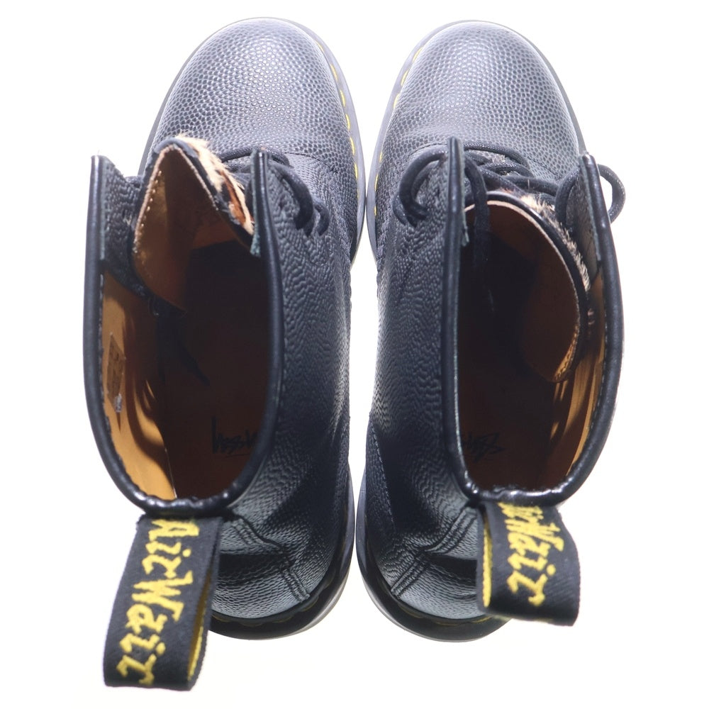 Dr.Martens(ドクターマーチン) xStussy 1460 8 EYE BOOT Leopardo 8ホールブーツ ブラックxレオパード 22083001 US8/26cm