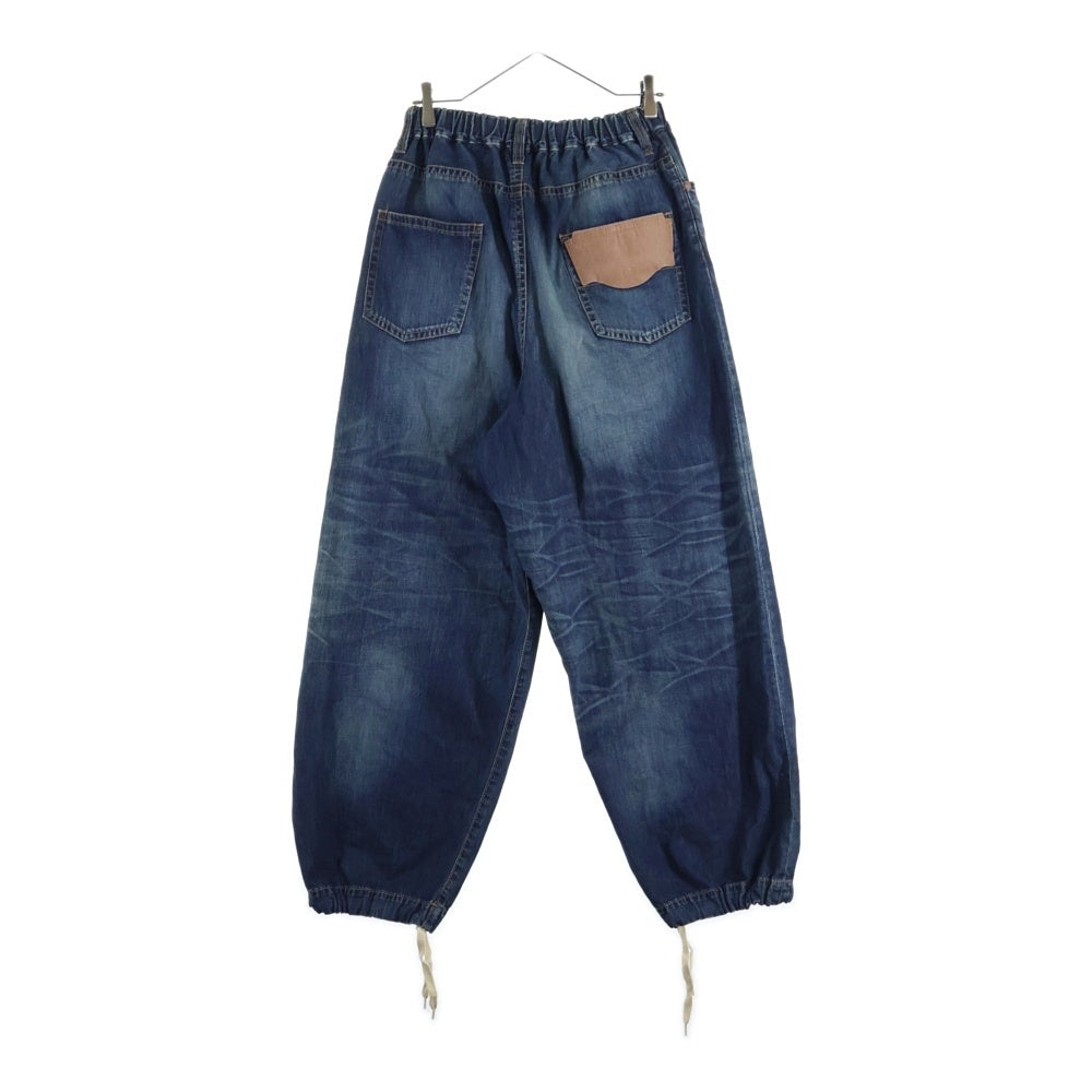 MIHARA YASUHIRO(ミハラヤスヒロ) 24SS Light Denim Wide Pants ライトデニムワイドパンツ インディゴ J12PT022