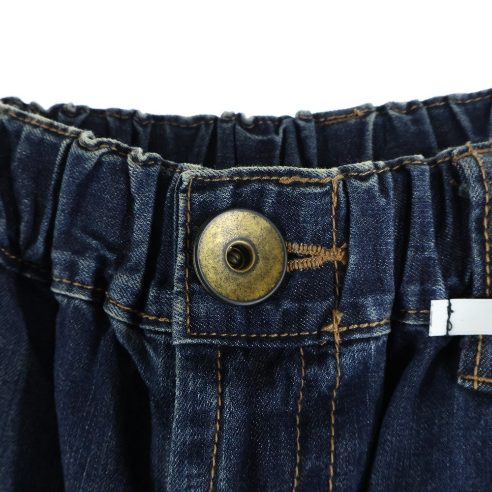 MIHARA YASUHIRO(ミハラヤスヒロ) 24SS Light Denim Wide Pants ライトデニムワイドパンツ インディゴ J12PT022