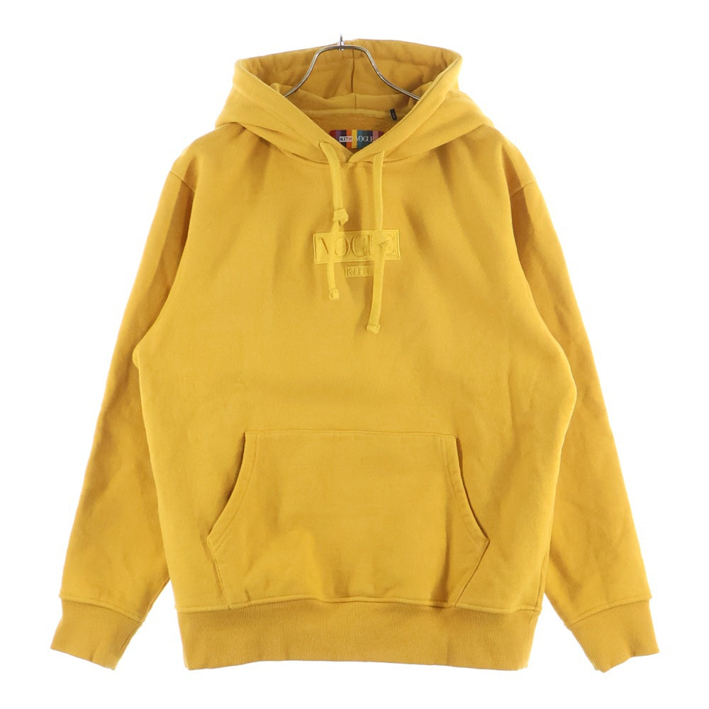 KITH(キス) 17AW × VOGUE 125th Anniversary HOODIE ヴォーグ 125周年記念限定 フロントロゴ プルオーバースウェットパーカー フーディ イエロー KH2156