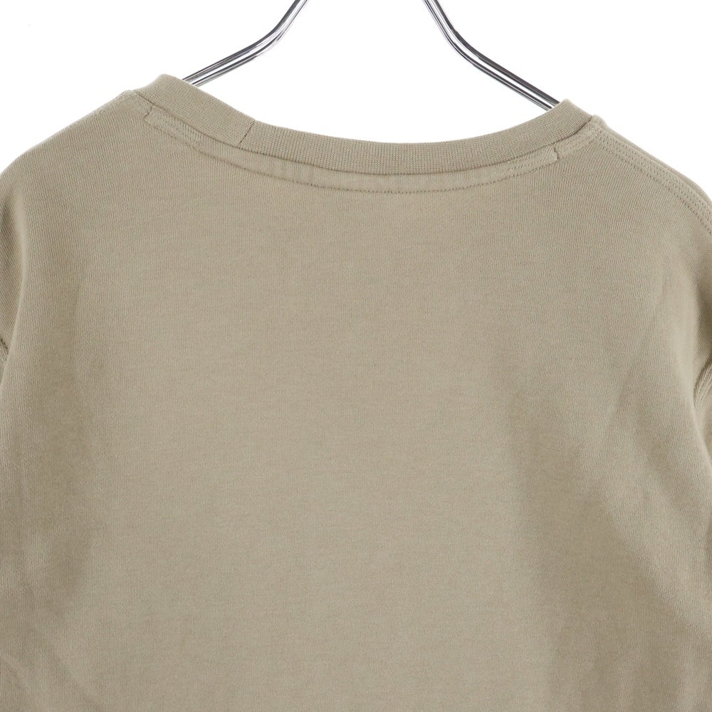 NIKE(ナイキ) CLUB FT CREW クラブフランチ ロゴエンブロイダリー クルーネック スウェットトレーナー ベージュ 637903-247