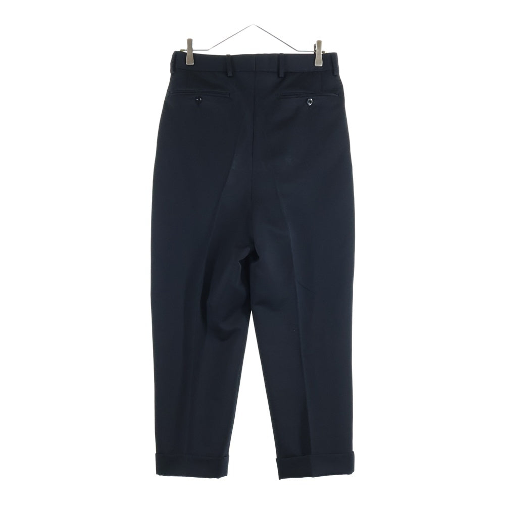 NEAT(ニート) ツータック ツイスト スラックス ブラック