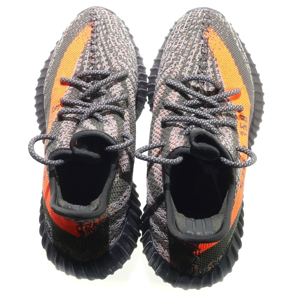 adidas(アディダス) YEEZY BOOST 350 V2 CABON BELUGA イージーブースト カーボン ベルーガ ローカットスニーカー レディース グレー/オレンジ US5.5/23.5cm HQ7045