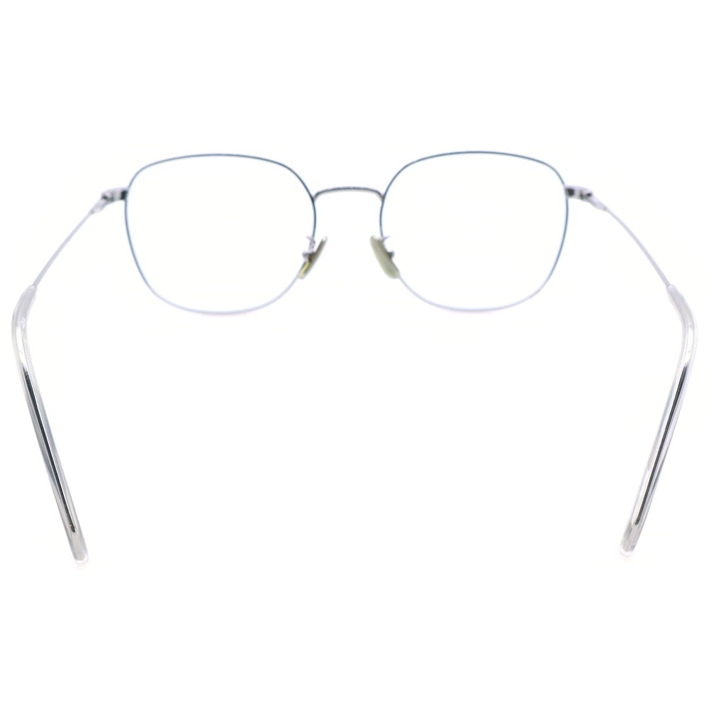 CELINE(セリーヌ) Metal Optical Frame Sunglasses ラウンドシェイプ メタルオプティカル フレーム サングラス メガネ 眼鏡 シルバー CL50037U