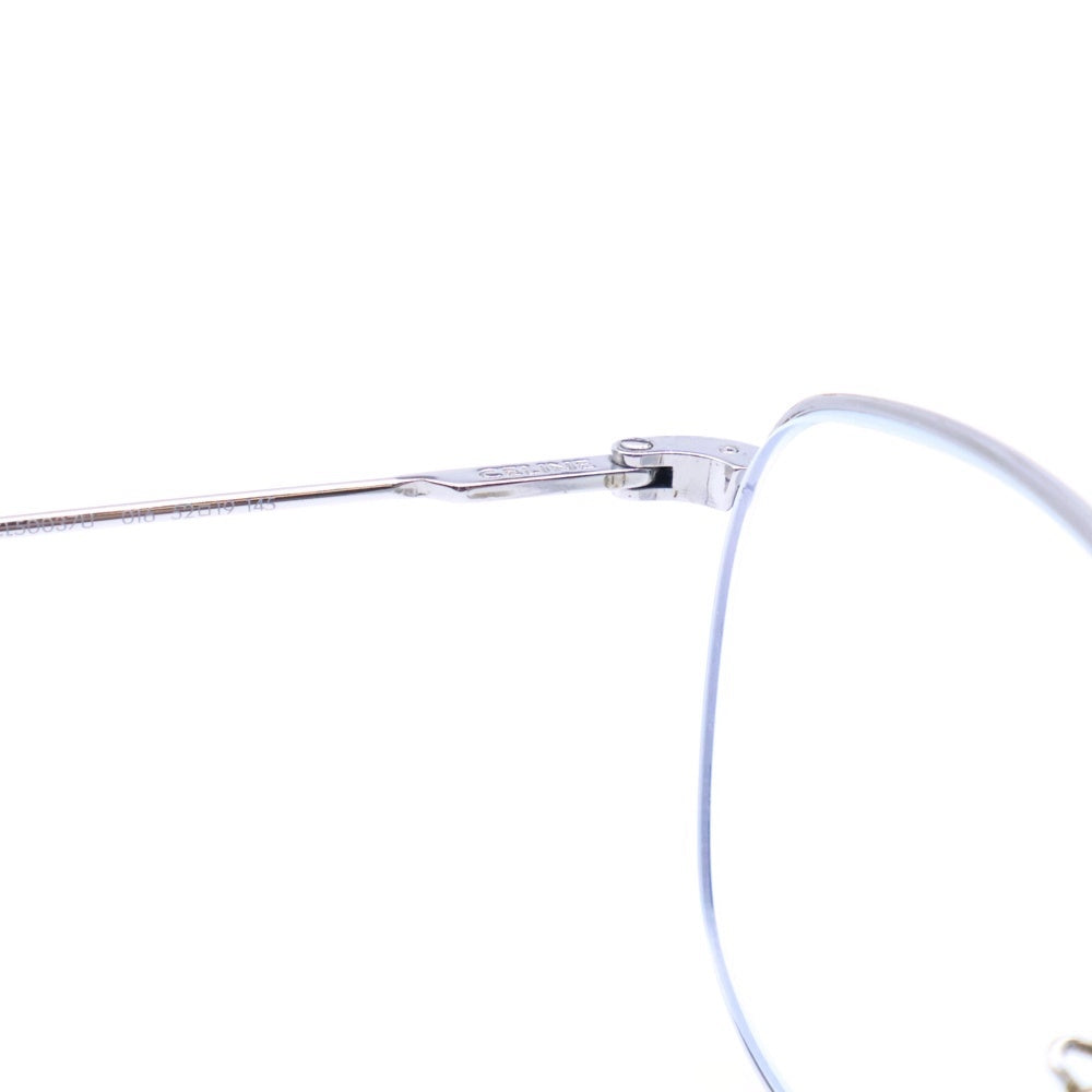 CELINE(セリーヌ) Metal Optical Frame Sunglasses ラウンドシェイプ メタルオプティカル フレーム サングラス メガネ 眼鏡 シルバー CL50037U