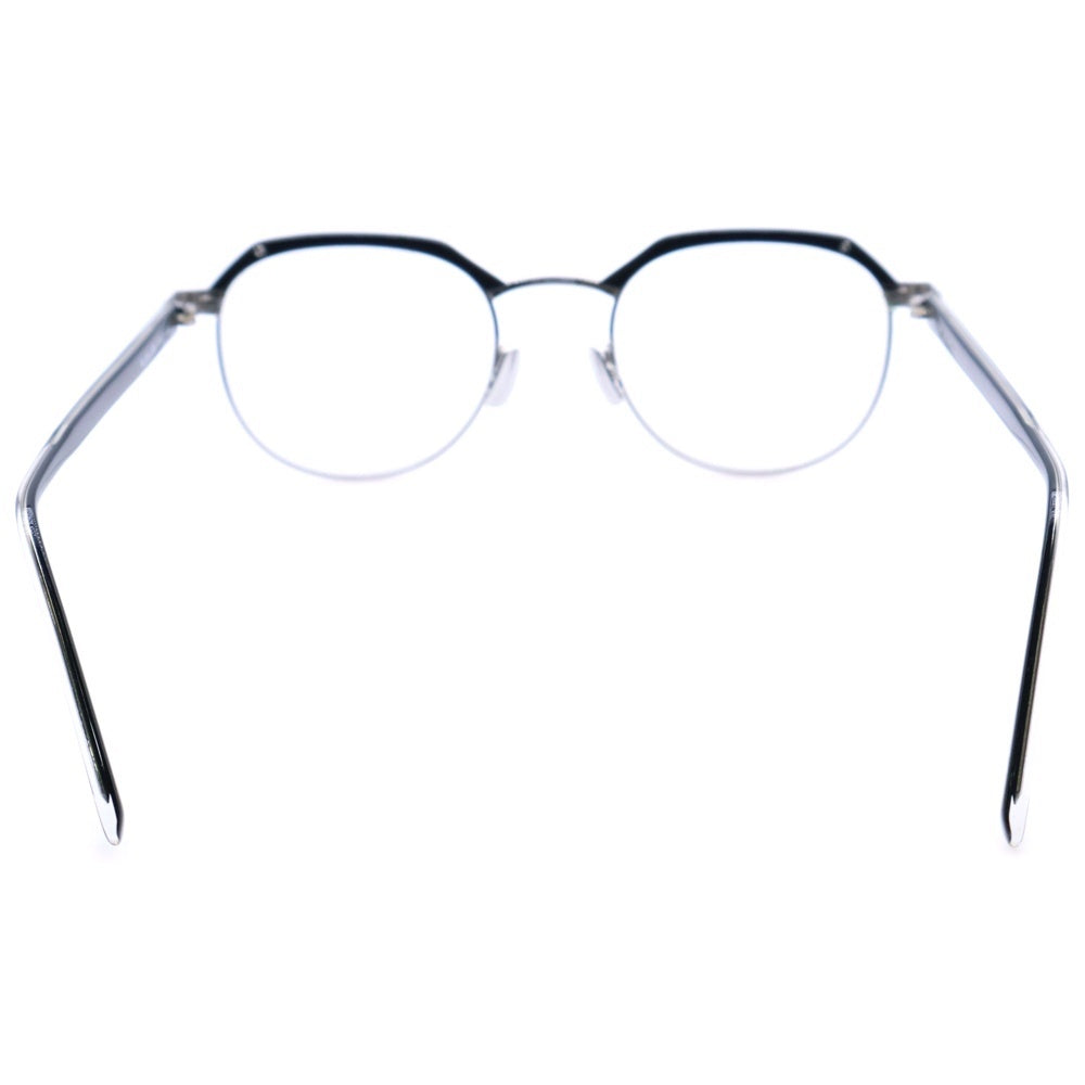 SAINT LAURENT PARIS(サンローランパリ) ラウンドシェイプ メタルフレーム メガネ サングラス 眼鏡 シルバー SL124-001