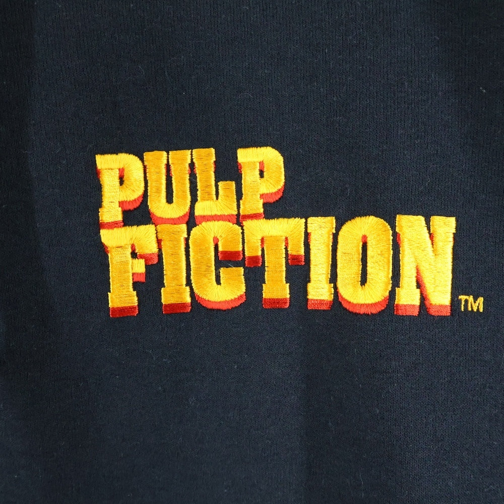 WACKO MARIA(ワコマリア) ×PULP FICTION PULLOVER HOODED SWEAT SHIRT TYPE-3 パルプフィクション プルオーバーフーデッドスウェットシャツ パーカー ブラック PF-WM-SS10