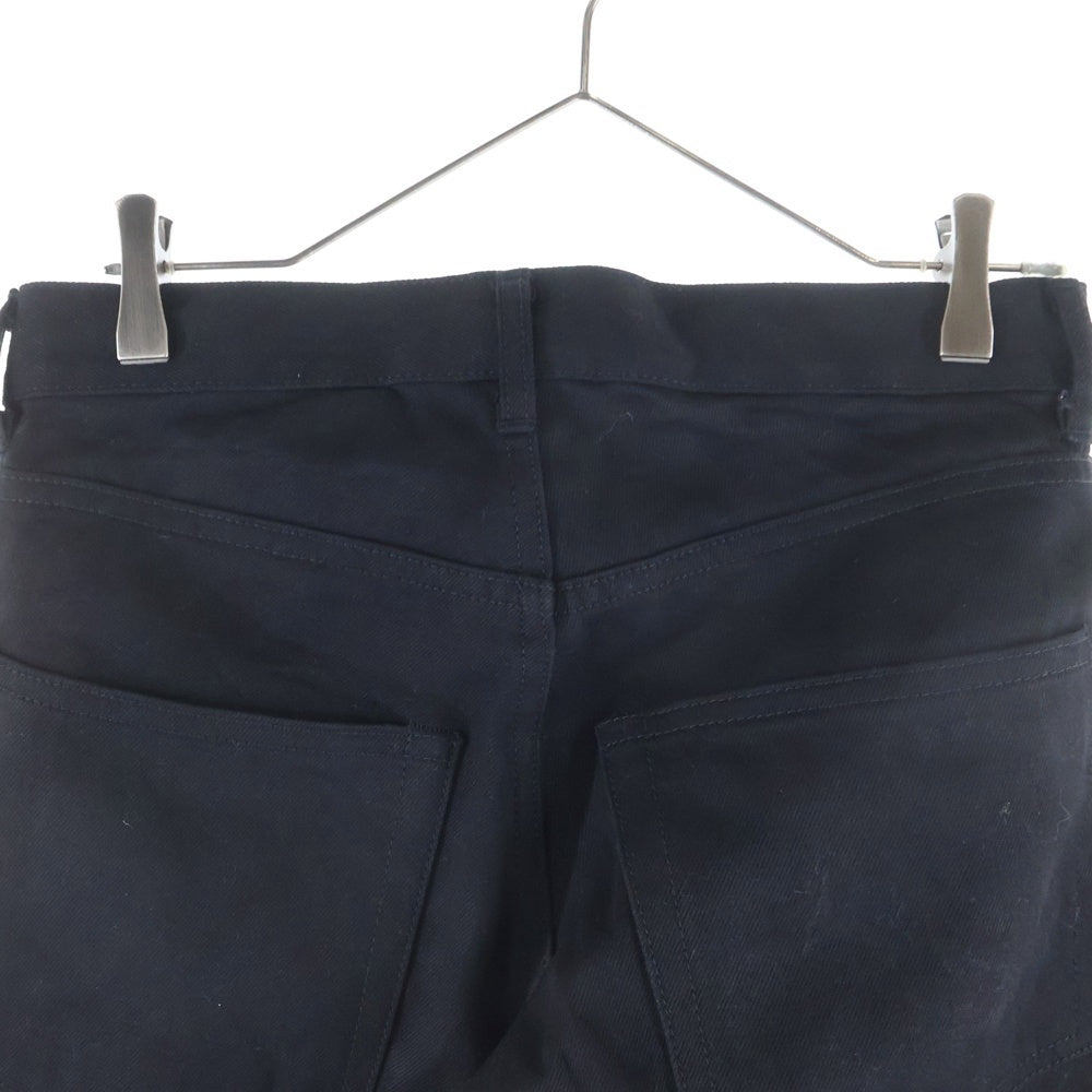 FIRSTRUST(ファーストラスト) STRAY DOG SKINNY TROUSER SOLID ストレイドッグ ソリッド コットンスキニートラウザー デニムパンツ ブラック 241FRPT-001S