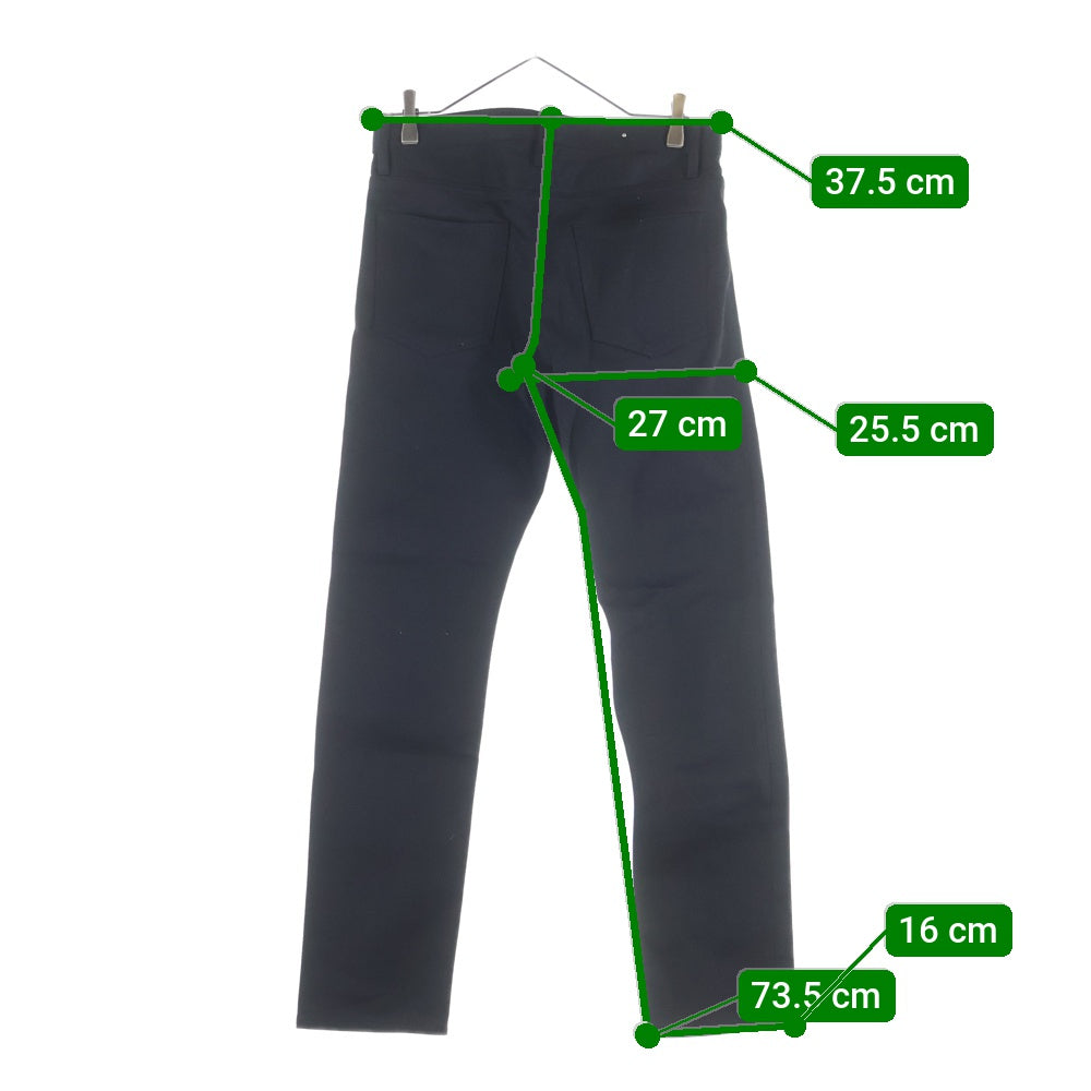 MINEDENIM(マインデニム) 101 Standard Slim OWS スタンダードスリム ボタンフライ スキニーパンツ ブラック FPKH101NST-99-302-2