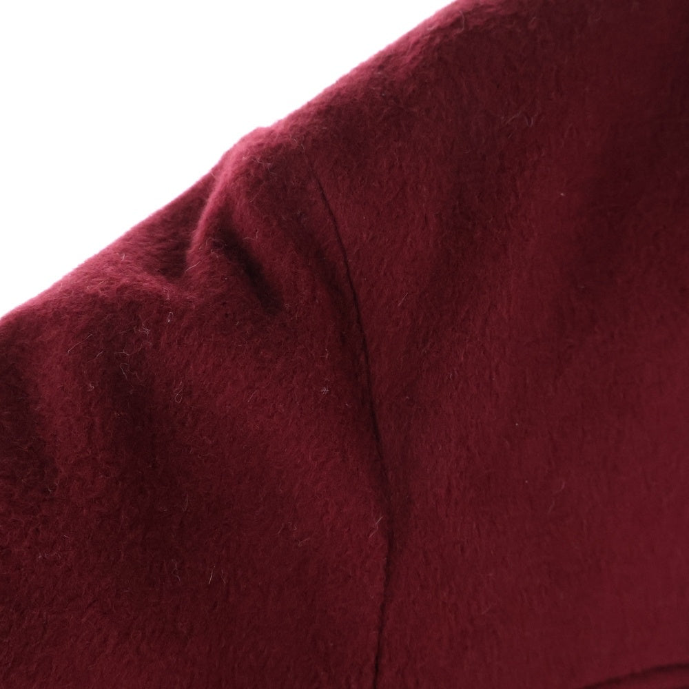 WACKO MARIA(ワコマリア) 25AW CAR CLUB JACKET A カークラブ 裏地レオパード ジップアップジャケット ダークレッド 25FW-WMO-BL05