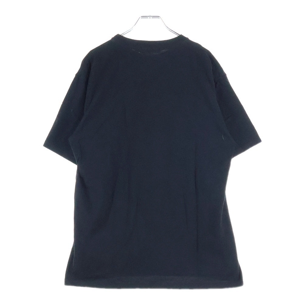 UNDERCOVER(アンダーカバー) 23AW ローズフロントプリント 半袖Tシャツ カットソー ブラック UC2C3807