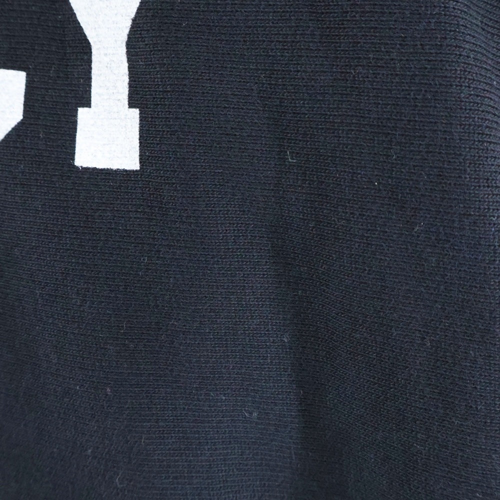 STUSSY(ステューシー) 24SS ×OUR LEGACY WORK SHOP COLLEGIATE CREW アワーレガシー ワークショップ カレッジエイト クルーネックスウェット トレーナー ブラック