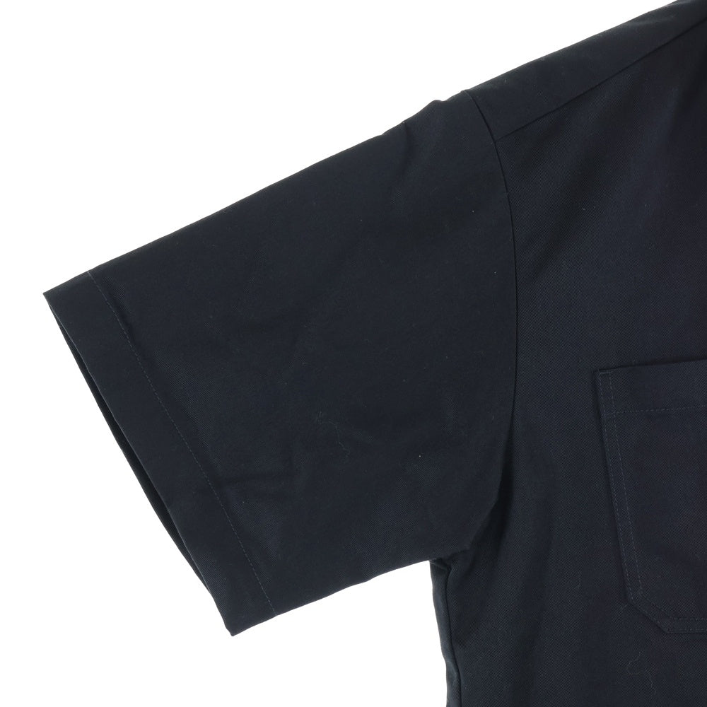 WACKO MARIA(ワコマリア) 25SS ×DICKIES WORK SHIRT TYPE-1 ディッキーズ 半袖ワークシャツ ブラック 25SS-WMS-DC01
