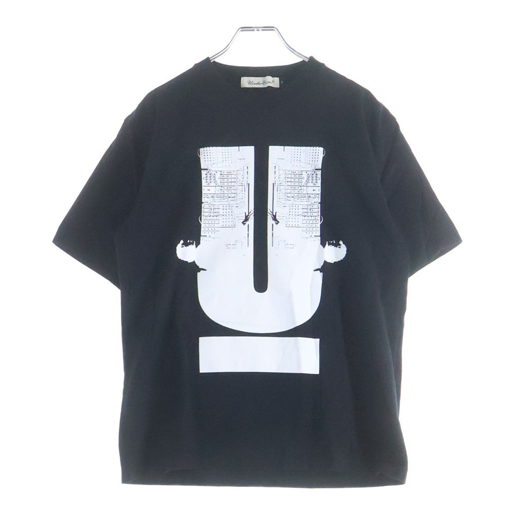 UNDERCOVER(アンダーカバー) 22SS フロントロゴプリント 半袖Tシャツ カットソー ブラック UC1B3807