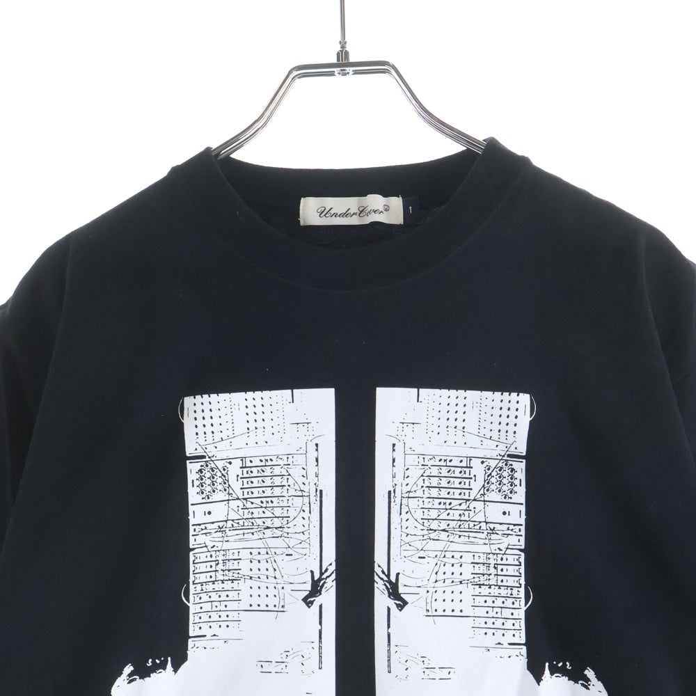 UNDERCOVER(アンダーカバー) 22SS フロントロゴプリント 半袖Tシャツ カットソー ブラック UC1B3807
