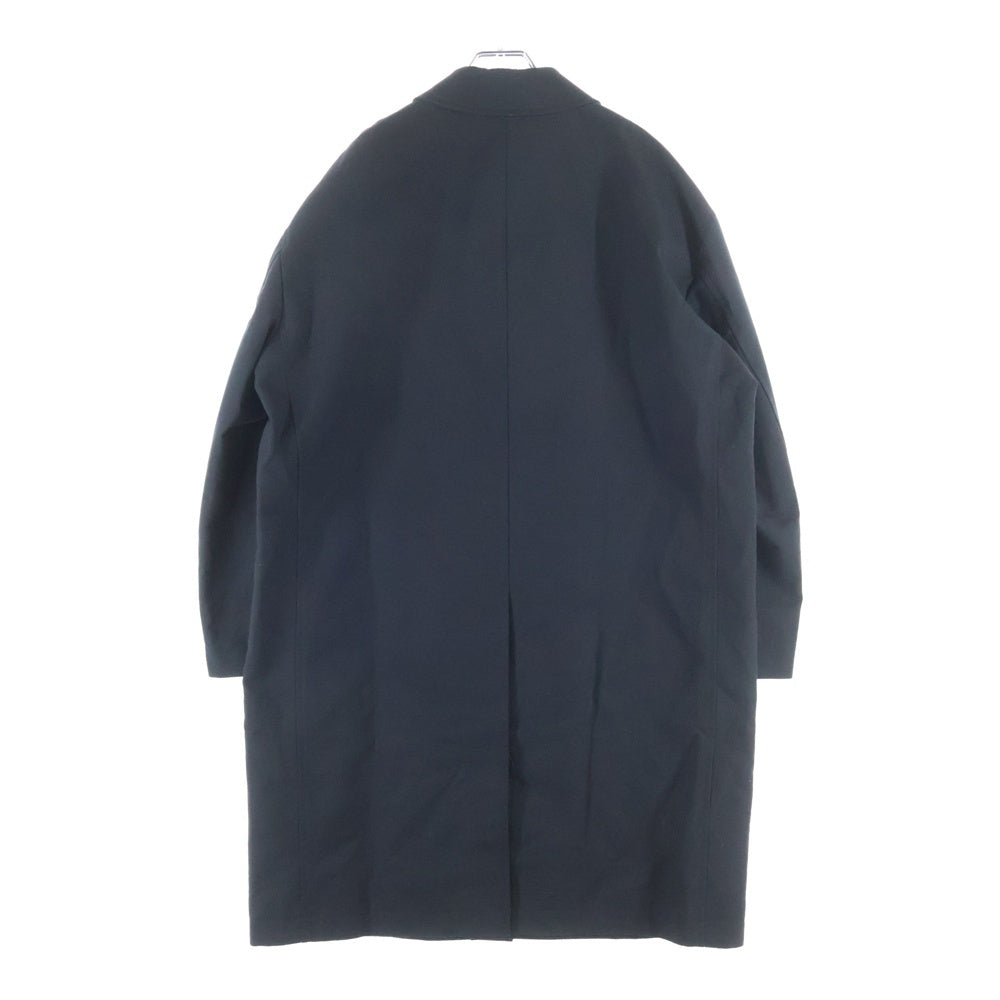 COMME des GARCONS HOMME(コムデギャルソンオム) 25AW AD2025 綿二重織 ウェザーステンカラーコート ブラック HP-C001