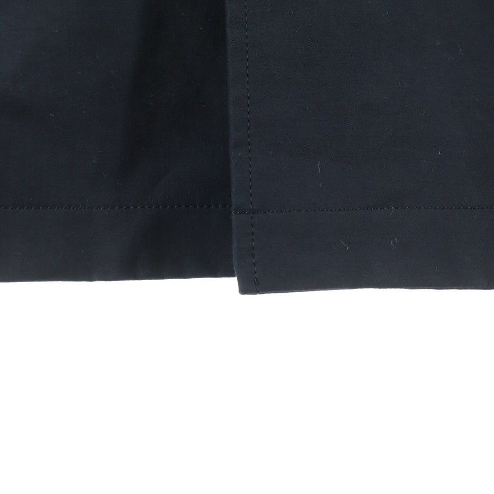 COMME des GARCONS HOMME(コムデギャルソンオム) 25AW AD2025 綿二重織 ウェザーステンカラーコート ブラック HP-C001