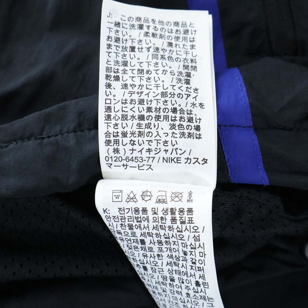 NIKE(ナイキ) 21AW ×KITH NEW YORK KNICKS MADISON JACKET キス ニューヨーク ニックス マディソン ジップアップ ナイロン ジャケット ブラック CZ1794-010