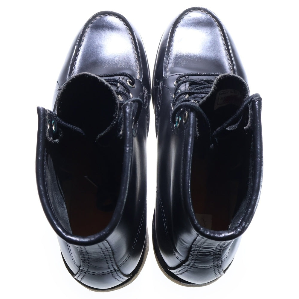 RED WING(レッド ウイング) 8130 6 Classic Moc 6インチ クラシックモックトゥ レザー ブーツ ブラック