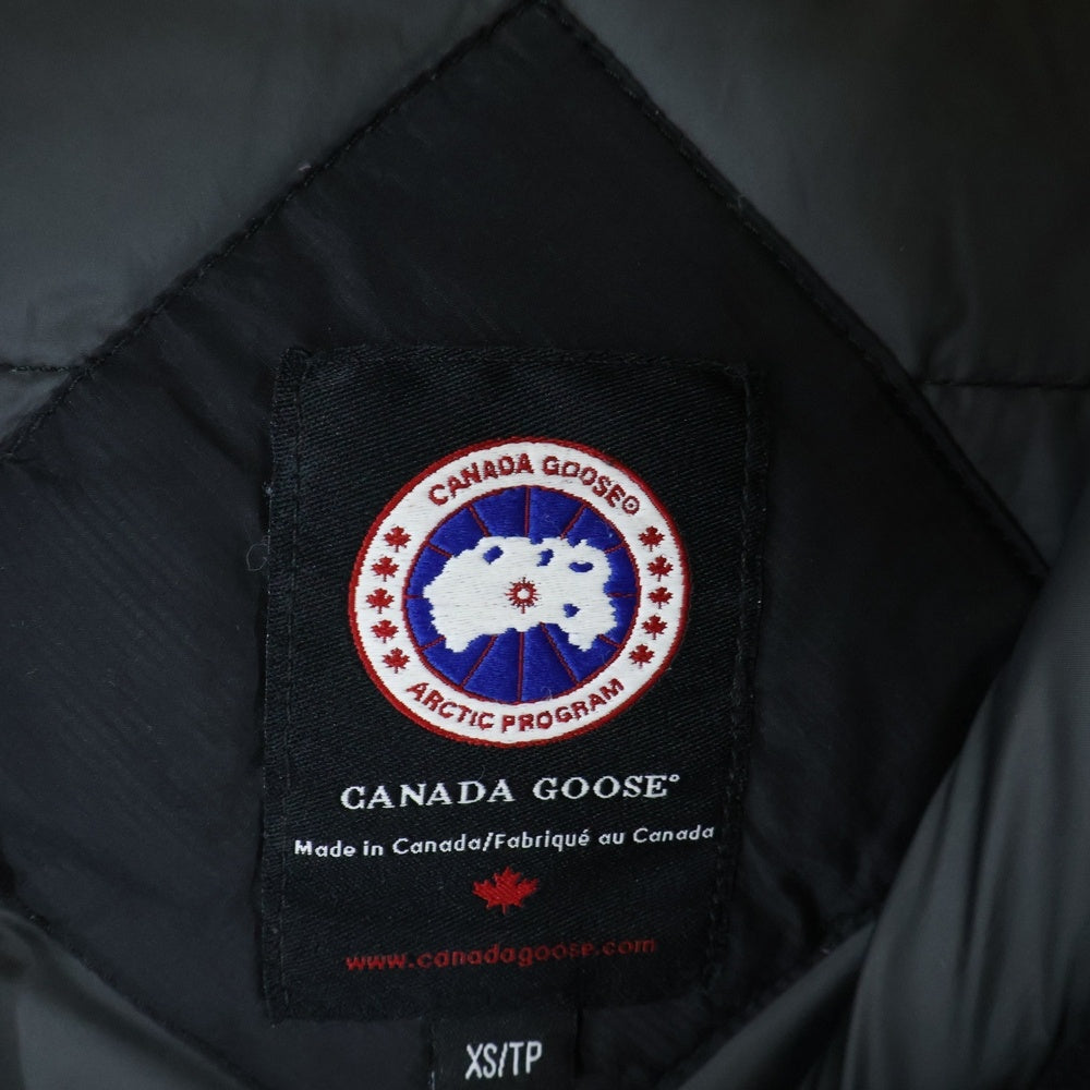 CANADA GOOSE(カナダグース) BROOKVALE HOODY ブルックベル フーディ ナイロン ダウンジャケット パーカー ブラック 5501L