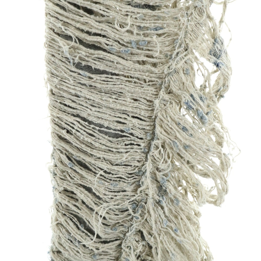 Rick Owens(リックオウエンス) 23AW BOLAN BANANA ボラン バナナ サイドジップ ダメージ加工ロングフレア デニムパンツ インディゴ RR02C7313-DMPSH