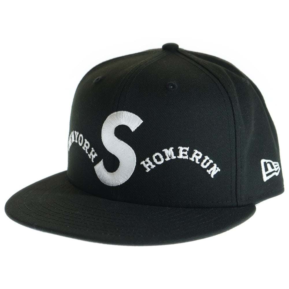 SUPREME(シュプリーム) 25SS ×NEW ERA Homerun S Logo Baseball Cap ニューエラ ホームランSロゴ ベースボールキャップ ブラック