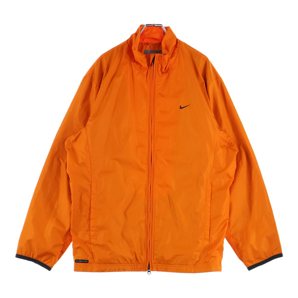 NIKE(ナイキ) ナイロンウィンドブレーカー スタンドカラージャケット オレンジ