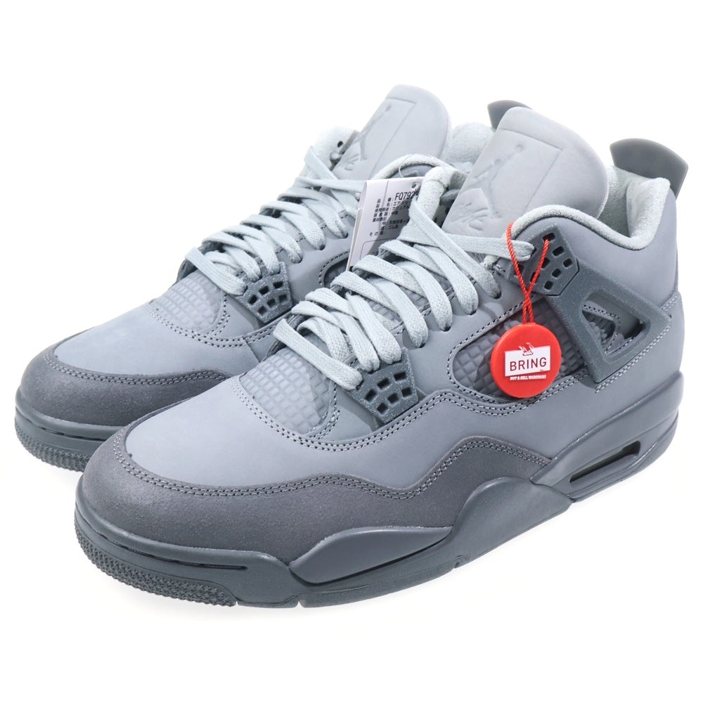 NIKE(ナイキ) AIR JORDAN 4 RETRO SE WET CEMENT FQ7928-001 エアジョーダン4 レトロ ウェットセメント ローカットスニーカー US9.5/27.5cm グレー