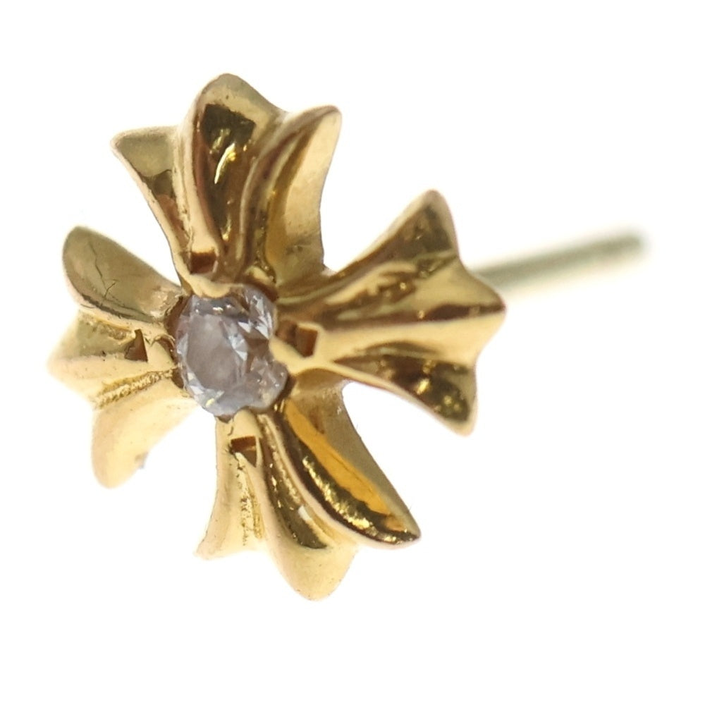 CHROME HEARTS(クロムハーツ) 22K No2 CH PLS 1DIA CHプラス スタッド