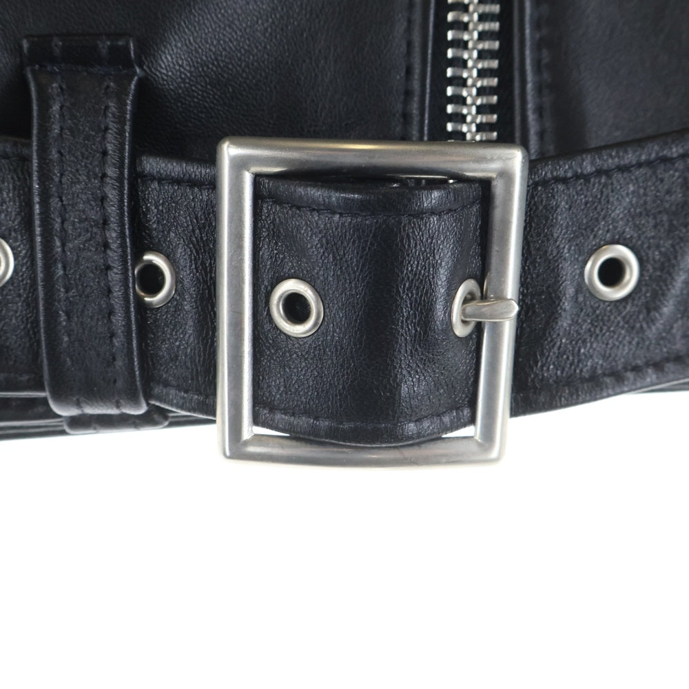 SCHOTT(ショット) 218W WOMENS LAMB ONE STAR RIDERS ワンスター ウィメンズ ダブルライダース ラムレザージャケット レディース ブラック 7197