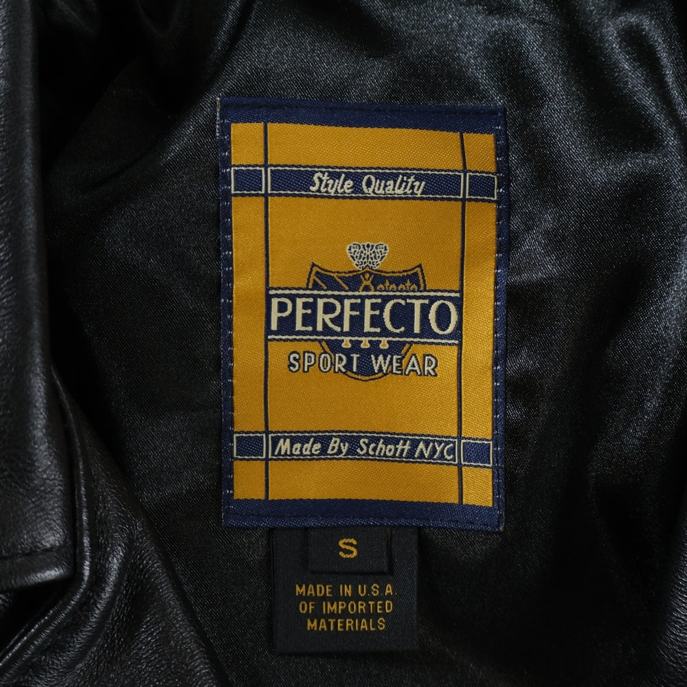 SCHOTT(ショット) 218W WOMENS LAMB ONE STAR RIDERS ワンスター ウィメンズ ダブルライダース ラムレザージャケット レディース ブラック 7197