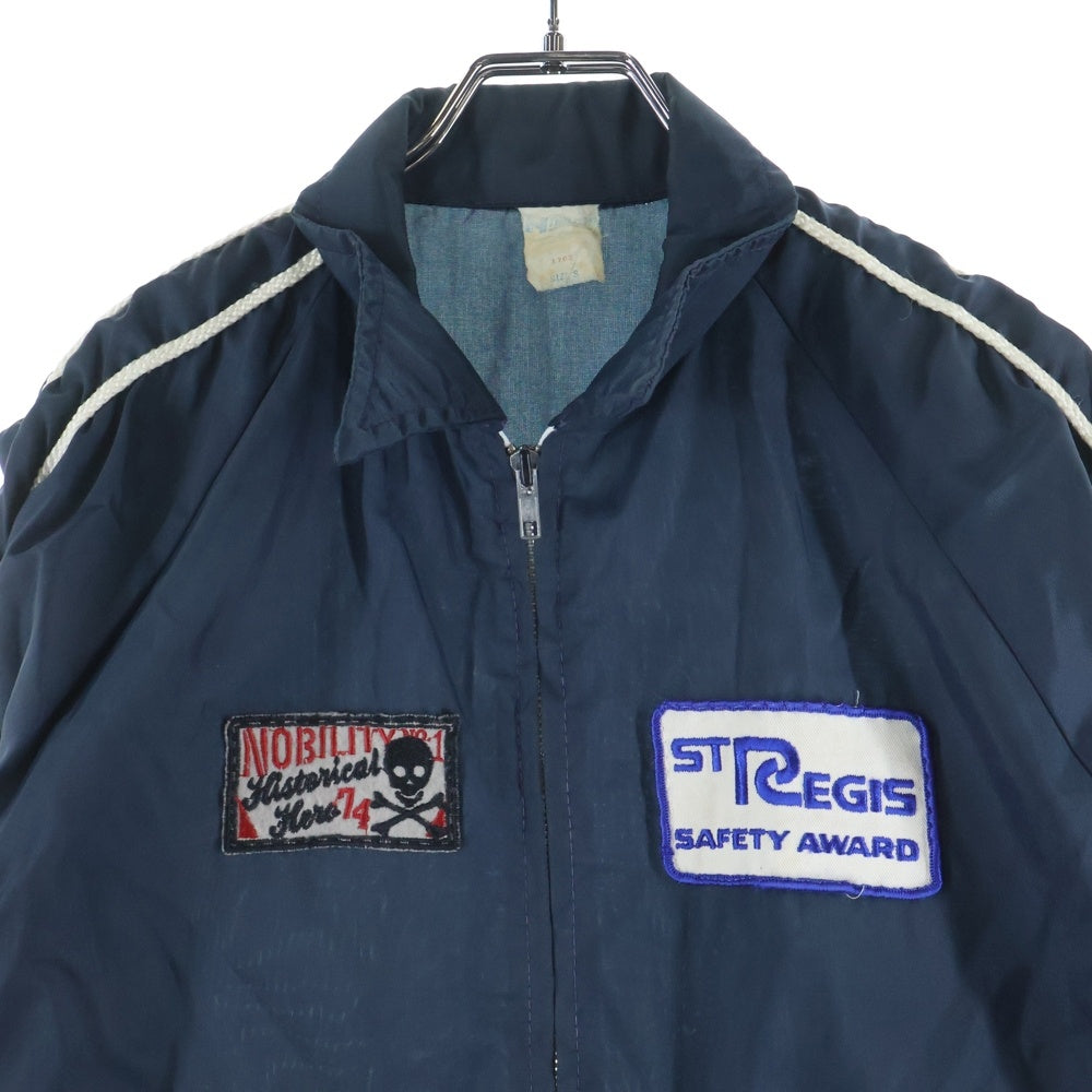 VINTAGE(ヴィンテージ) 90S HORIZON VINTAGE ホライズン ヴィンテージ ナイロンジップアップジャケット ネイビー