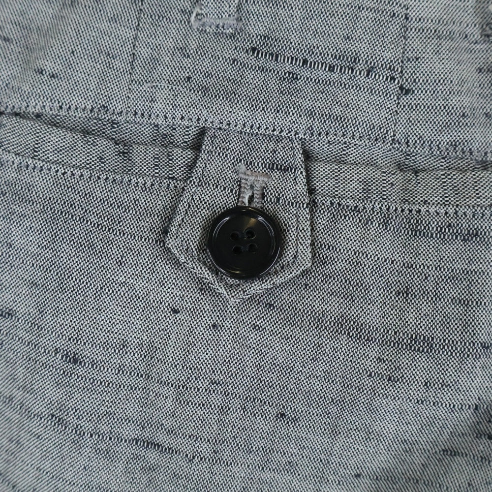 CREAM SODA(クリームソーダ) 2タック ジップアップ テーパードスラックスパンツ グレー